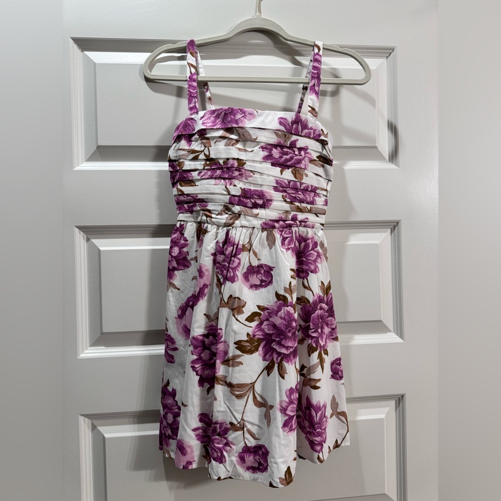 Abercrombie Emerson Poplin Wide Strap Mini Dress Size XS